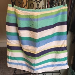 Ann Taylor Loft striped skirt size 4